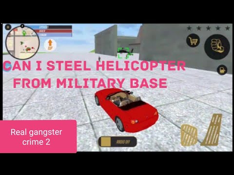 get helicopter from military base in 2 minutes/ real gangster crime 2