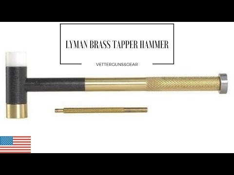 Lyman Brass Tapper Hammer - Tabletop Review
