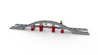 LEGO® DUPLO®  10872 Doplňky k vláčku – most a koleje