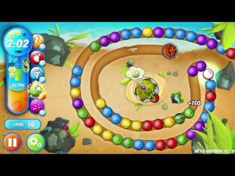 Woka Woka: Marble Shooter - Level 14