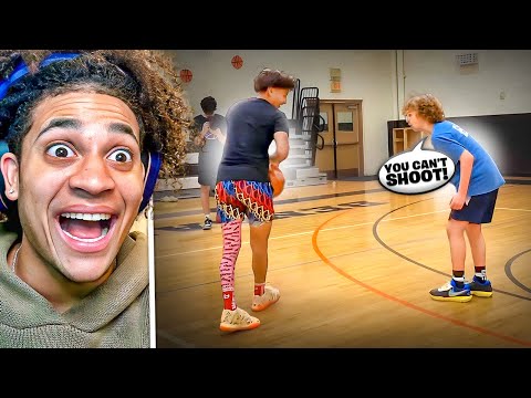 MY AAU PLAYER NELSON PLAYED GIO WISE 1V1!