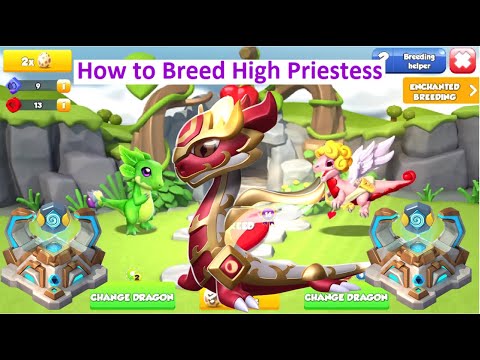 How to Breed High Priestess Dragon-Dragon Mania Legends | Purchase Wind Shrine | DML