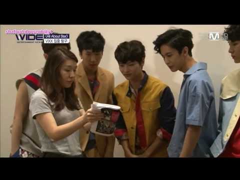 [ENG SUB] 131209 VIXX MNET Wide News - Part 1