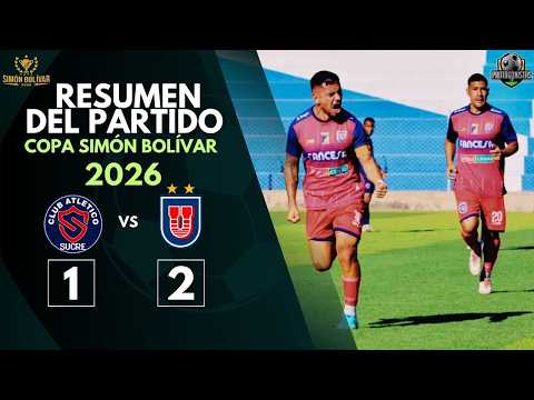 ¡TRIUNFAZO DE LA 'U' EN YOTALA! 🔴🔵 Atlético Sucre 1-2 Universitario S.F.X.CH. | Fase Regional