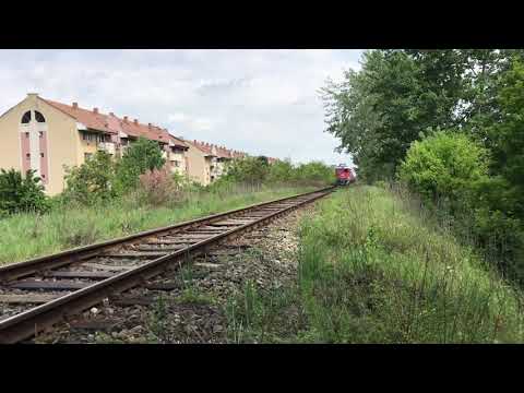 Marfar CFR Marfa trecand podul CF Satu Mare