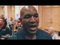 EVANDER HOLYFIELD ON WHO HAD A BIGGER PUNCH MIKE TYSON OR GEORGE FOREMAN