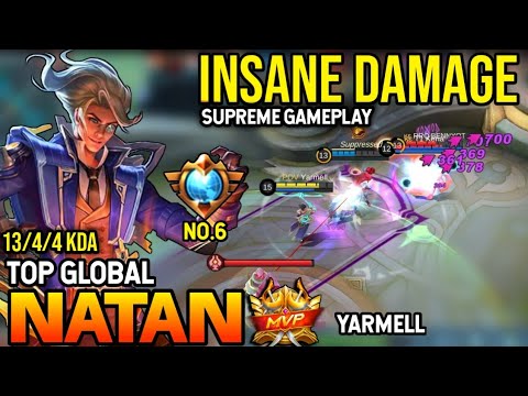 NATAN BEST BUILD 2022 | TOP GLOBAL NATAN GAMEPLAY | MOBILE LEGENDS✓