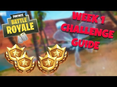 HOW TO COMPLETE ALL WEEK 1 CHALLENGES – SEASON 5 | FORTNITE BATTLE ROYALE TIPS/TUTORIALS
