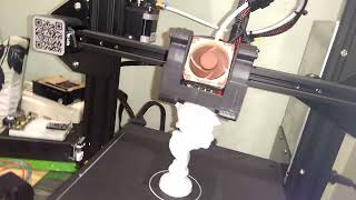 Ender 3 Printing a head!