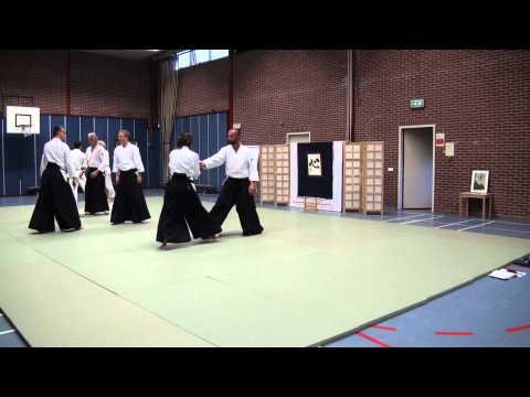 Aikido Yuishinkai Alkmaar training 26-08-2013