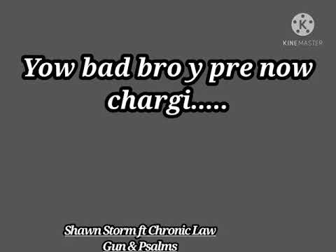 Shawn Storm ft Chronic Law - Guns &  Psalms (lyrics)