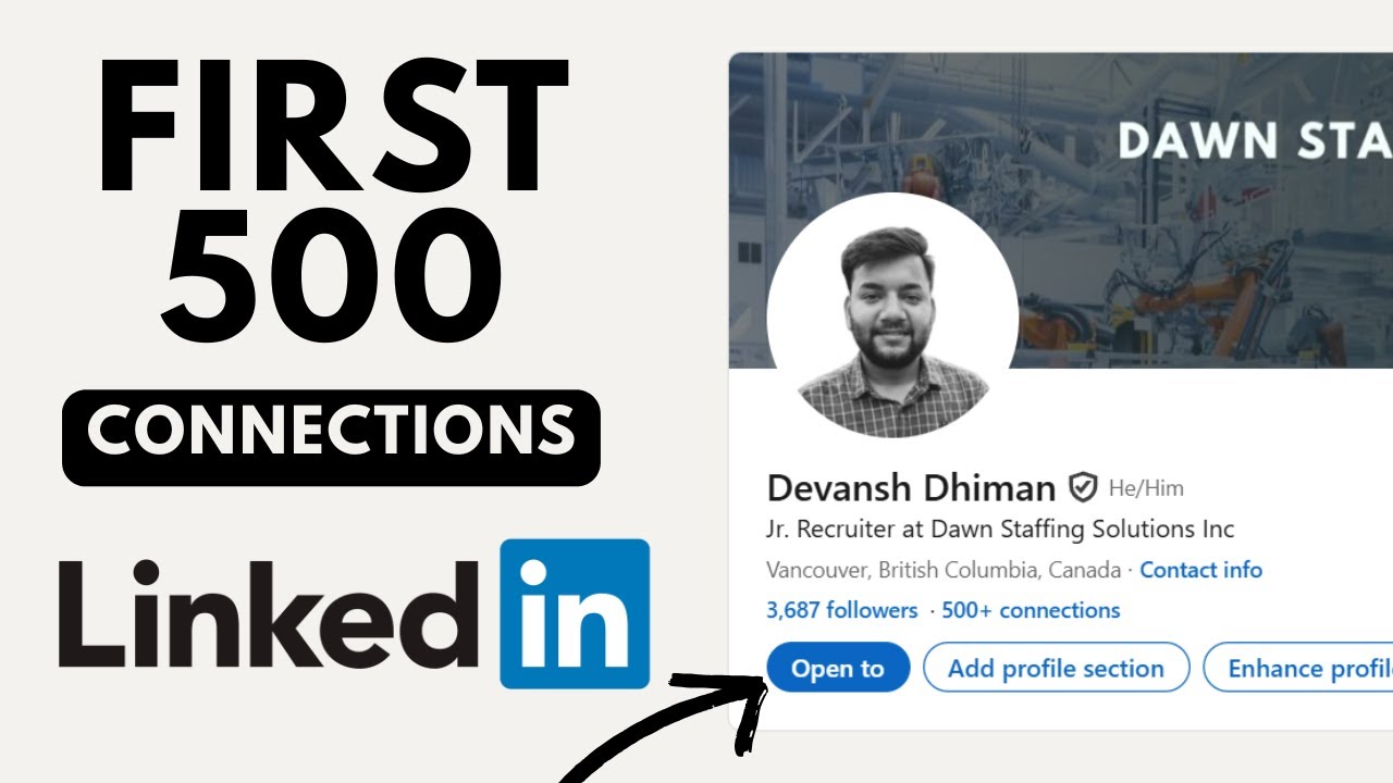 Get your FIRST 500 Connections on Linkedin