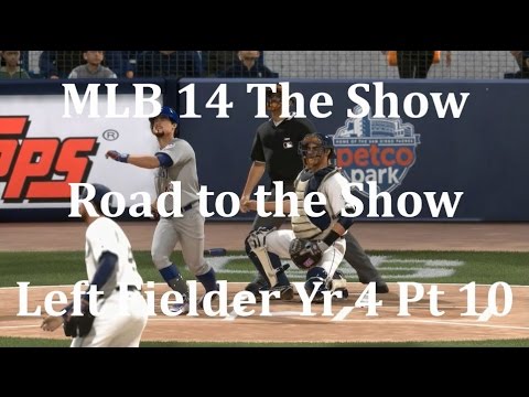 MLB 14 The Show (PS4) Road to the Show Left Fielder Yr 4 - Pt 10