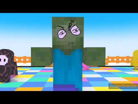 ytp monster school fall guys Minecraft animation