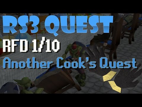 RS3 Quest- Recipe for disaster (1/10 - Another Cook's Quest)