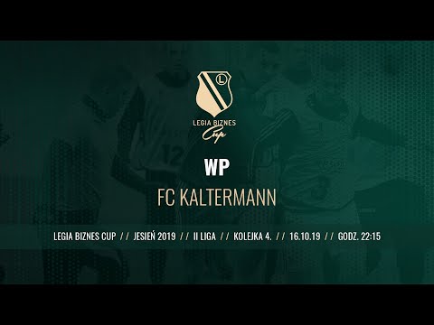 Skrót spotkania WP - FC KALTERMANN ( Legia Biznes Cup Jesień 2019 )