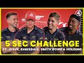 Jesus, Ramsdale, Smith Rowe & Holding PLAY the 5 Second Challenge