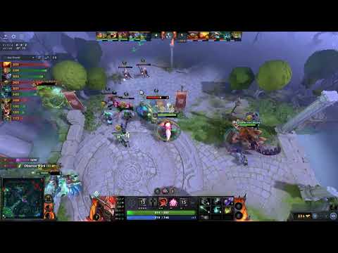 Topson - Dazzle Midlane vs Timado Lina, Gorgc Oracle | Dota 2 7.32d Gameplay