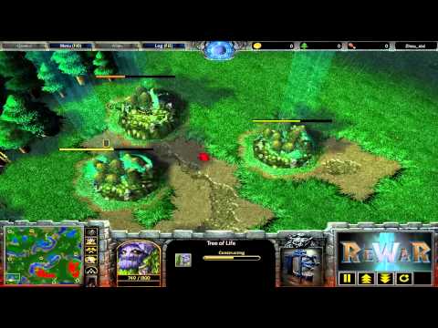 IAM_EleGaNt(NE) vs 3H.Romantic(HU) - WarCraft 3 gameplay - RN795