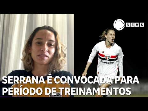 Serrana é convocada para período de treinamentos com a seleção brasileira