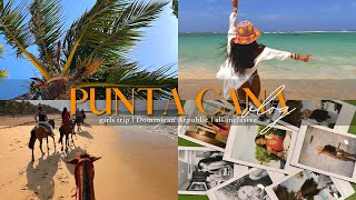 TRAVEL VLOG: PUNTA CANA| Girls Trip, Coco Bongo, Zip-lining, Horseback riding & more!