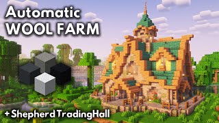 Minecraft WOOL FARM Tutorial [1.21] - MINECRAFT TUTORIAL