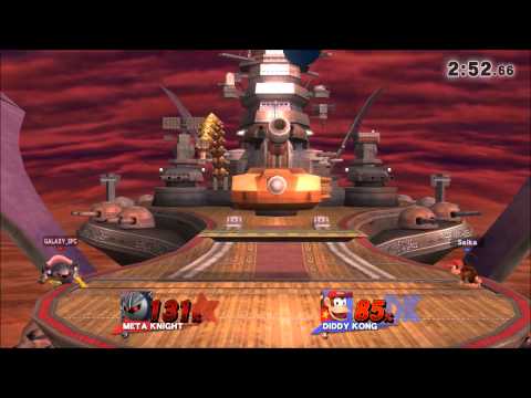 Joker Singles 2 SM4SH Saika (DiddyKong) vs Galaxy Space (Ganondorf/MK) LR4