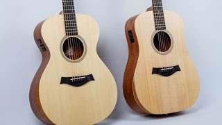 Video thumbnail for New Gear: Taylor Academy 10E & 12E Acoustic Guitars Reviewed by Acoustic Guitar Magazine