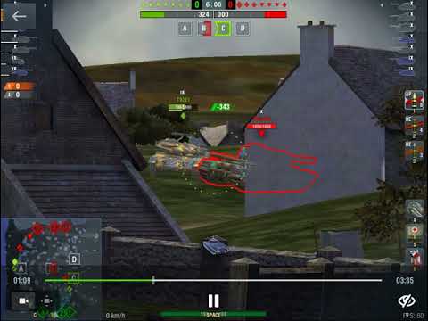 Wot blitz Fv215b183 (1 shot) Obj.268