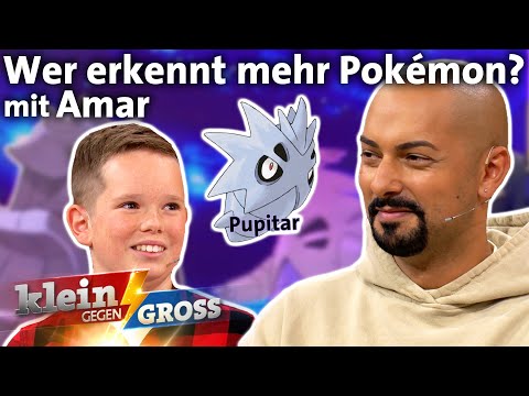 Erkennst du alle Pokémon? Streamer Amar vs. Ben (12) | Klein gegen Groß
