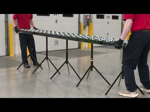 Gravity Skate Wheel Conveyor - 18