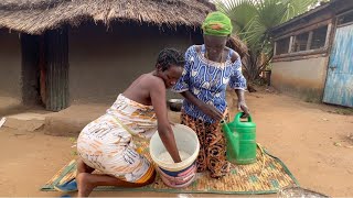 African Village Life , Traditional Oven #shortvideo #cooking #africanvillage #food