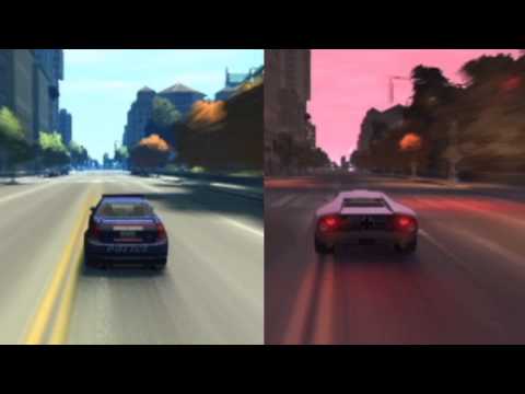 Police Stinger vs Infernus Drag Race GTA