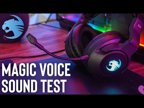 ROCCAT Magic Voice with Elo Air 7.1 Wireless Headset