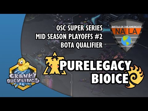 PureLegacy vs Bioice - TvZ | OSC 2021 Super Series #2: BotA Qualifier | StarCraft 2 Tournament