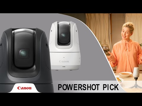 Câmera Canon PowerShot PICK PTZ Branca | Inteligência Automática e
