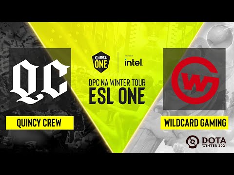 Dota2 - Quincy Crew vs. Wildcard Gaming - Game 1 - DPC NA Winter Tour - ESL One