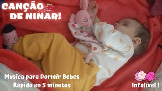 Bebê adormece em 5 minutos - Bebê dorme bem - desenvolve o cérebro -Torna uma rotina de sono Lullaby