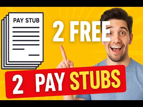 Paystub generator