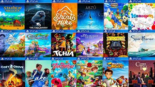 Top 20 Best PS4 COZY Games (Updated 2026)