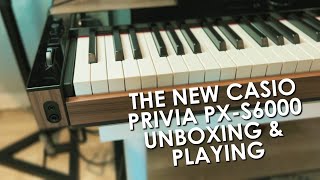Video thumbnail for CASIO | Privia PX-S6000 [Unboxing & Playing] | Privia Grand Piano Preset by Leon Thomasian