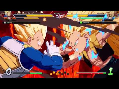 DBFZ : offlink21 (C-18,Trunks,Vegeta) vs Madjestik (Gohan,Gotenks,Vegeta)