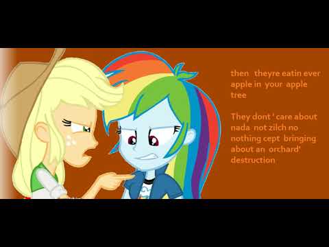 My little pony  Equestria girls Stop the Bats