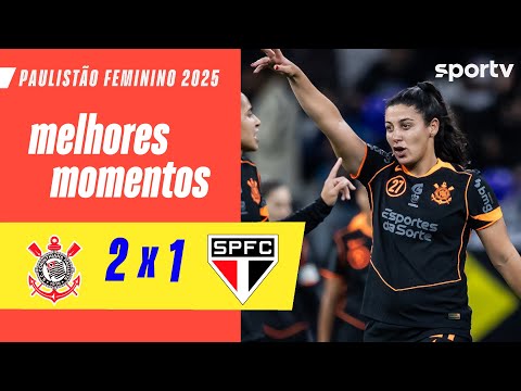 Gols e lances de Corinthians x São Paulo