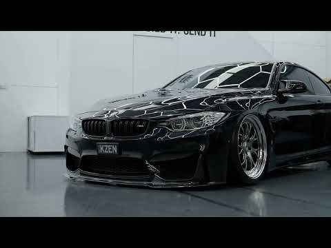 KZEN - BMW M4 F82 - AIR LIFT PERFORMANCE - SSR WHEELS
