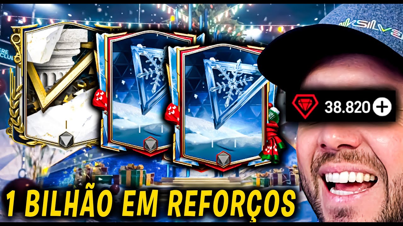 1 BILHÃO em REFORÇOS e 35 MIL JOÍAS PARA GASTAR nos PACK open fc mobile 25