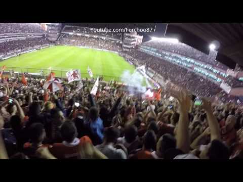 "Independiente 2-0 Racing | los goles desde la tribuna..." Barra: La Barra del Rojo • Club: Independiente • País: Argentina