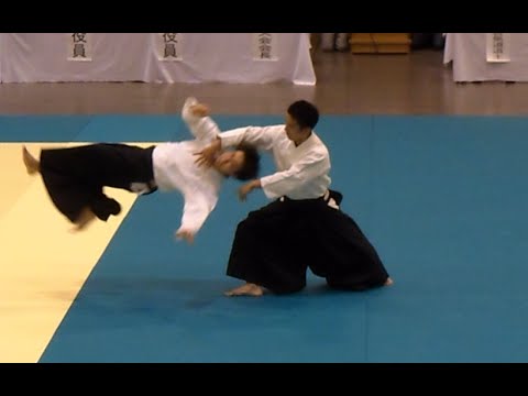 Ueshiba Mitsuteru Waka Sensei at the All Japan High School Aikido Demonstration
