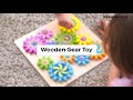 Joc pentru copii Innovagoods, Engenius Wooden Gear, lemn, multicolor