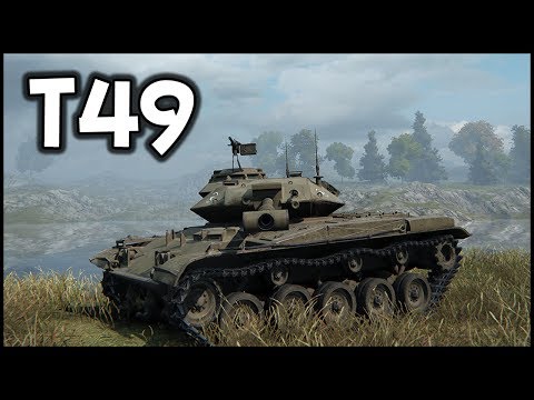T49 (90 mm) - 7.3K Damage - 11 Kills - World of Tanks Gameplay
